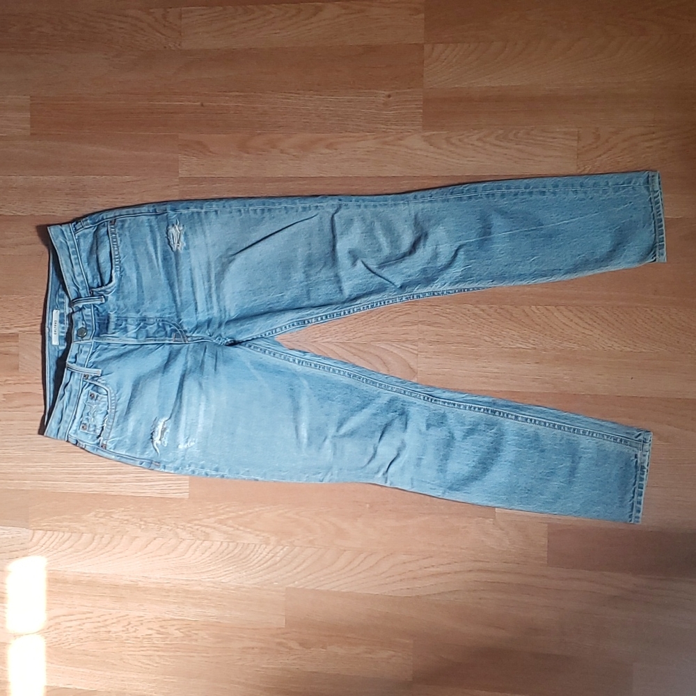 GRLFRND Karolina High Rise Straight Ankle Crop Vintage Domenico 26